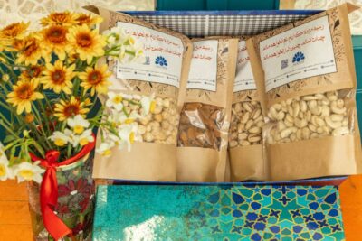 پکیج آجیل ۴ مغز نارین (۹۰۰ گرمی)